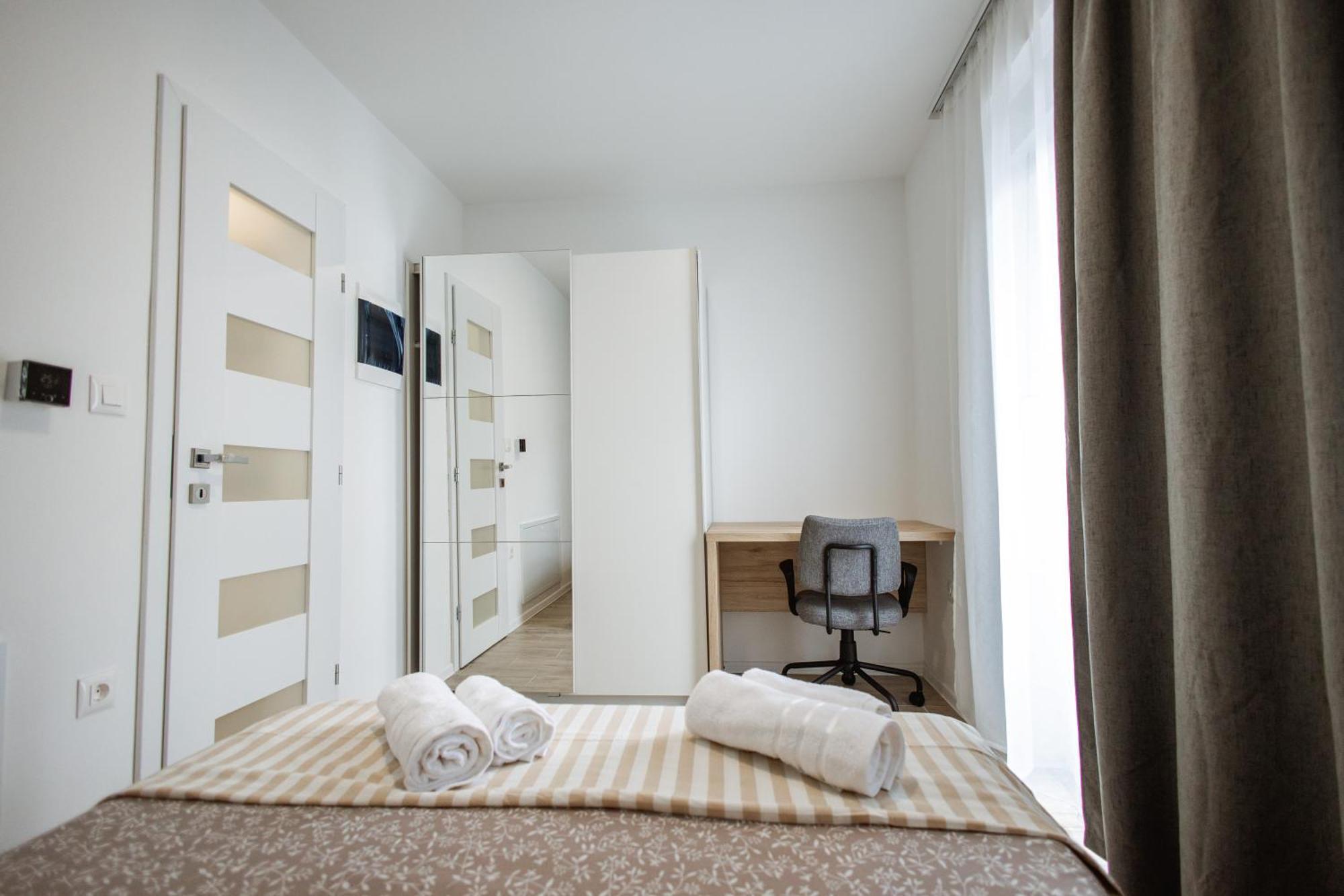 Cozy Studio Apartment In Osijek - Self Check In מראה חיצוני תמונה